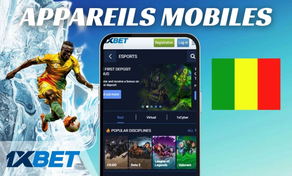 1xBet Mali Revue de l'application et paris sportifs