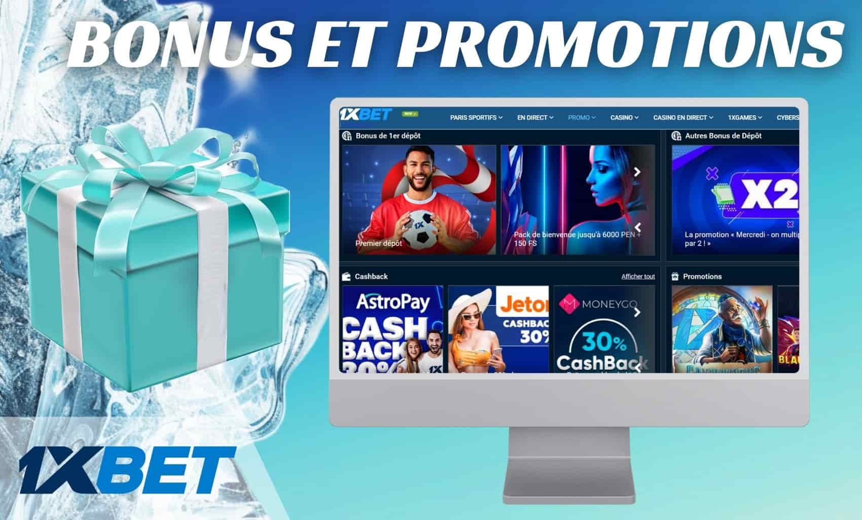 1xBet Mali Bonus de dépôt et promotions