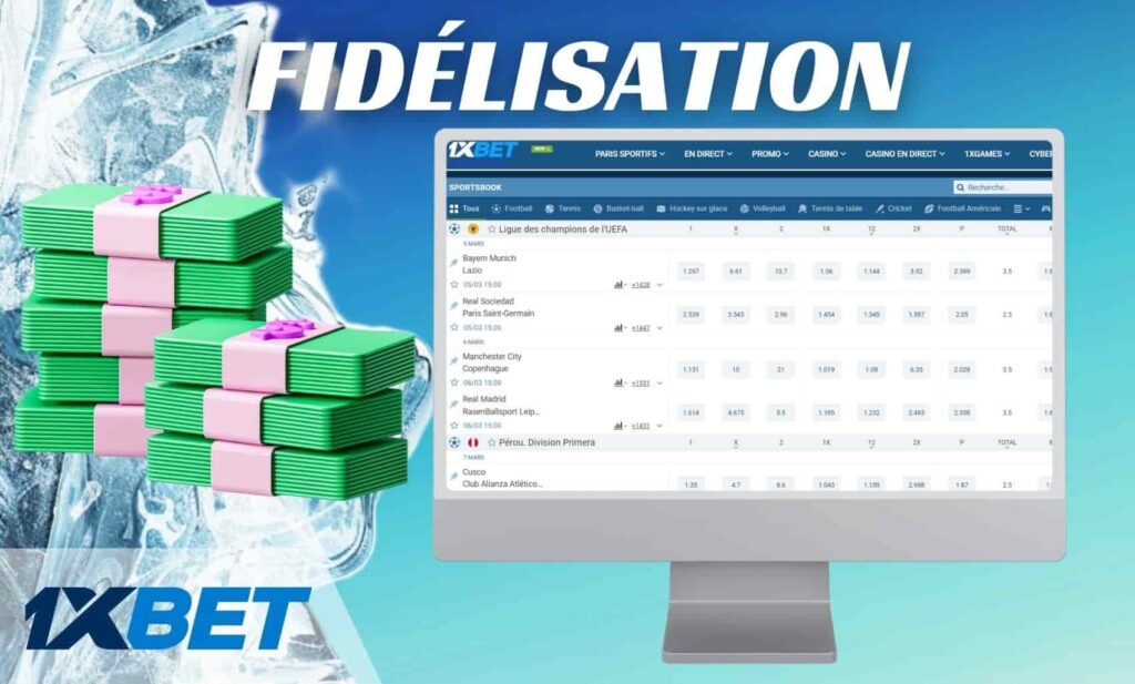 1xBet Mali Programme de fidélisation revue