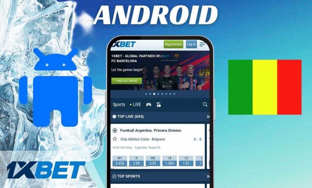 1xBet Mali Télécharger sur Android application