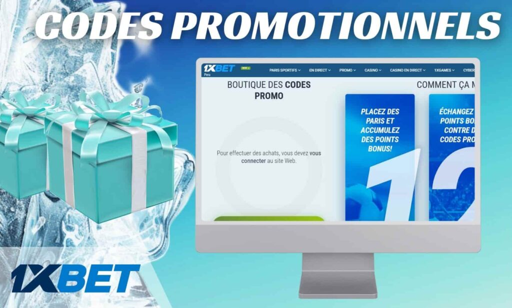 1xBet Mali Types de codes promotionnels